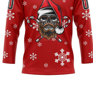 เสื้อฮอกกี้น้ำแข็งแบบซับลิเมชั่นสั่งทำล่าสุด ขายส่งชุดยูนิฟอร์มสำหรับโรงเรียนและสโมสรลีก - Product Image 3