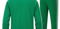 Ensemble de survêtement unisexe vert avec sweat à capuche zippé et pantalon – Tenue décontractée de printemps en polyester respirant, imprimé délavé à l'acide
