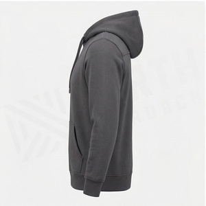 Sudadera con Capucha de Forro Polar para Hombre North Approach, Corte Regular, Bolsillo Frontal, Estilo Casual para Otoño, Color Gris - Product Image 3