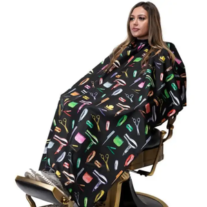 Capa de Peluquería Impermeable para Salón |   Capas de Barbería de Primera Calidad para Corte de Cabello en Venta - Product Image 1