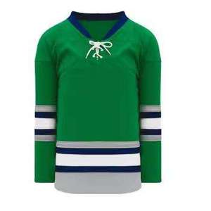 เสื้อฮอกกี้น้ำแข็งผู้ชายสีน้ำเงิน คอวี แขนยาว ระบายอากาศได้ดี ทรงปกติ สำหรับผู้ใหญ่ - Product Image 3