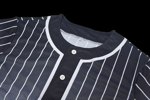 Maillot de baseball personnalisé à manches courtes pour équipes, style boutonné, envoyé par Dress Sports - Product Image 6