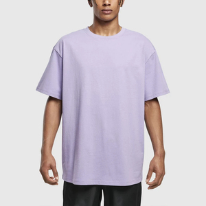 Camiseta de algodón grueso 100% personalizada con hombros caídos, estilo oversize. - Product Image 4