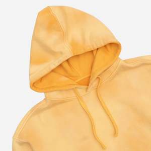 Sudadera con capucha de algodón extragrande para hombre, estilo retro americano, con efecto lavado y desgastado por el sol, forro polar suave, estilo urbano - Product Image 5