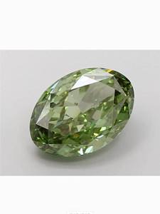 Diamante Ovalado de Corte Fantasía Verde Intenso Cultivado en Laboratorio, Certificado por IGI, para Joyería para Hombre y Mujer - Product Image 5