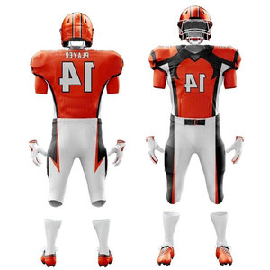 High Quality Breathable Fully Sublimated American Football Uniforms Custom Durable Printed Design Custom Colors Logo Short - Product Image 4