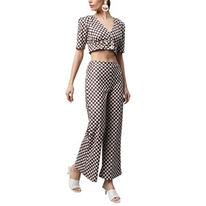 Nouvelle Arrivée 2026 – Pantalon large en toile taille haute pour femme, écologique, respirant, style hip-hop, couleur unie, haute qualité - Product Image 3