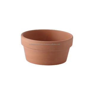 Pot de fleurs en céramique respirant pour jardin Pot de fleurs en terre cuite de tailles multiples pour pépinière Pot de fleurs en argile pour plantes - Product Image 6
