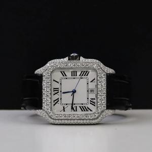 High Selling VVS Pass Tester Moissanite Diamond Luxury <b>Watches</b> Automatic ETA Arabic Dial Iced Out Quartz <b>Wrist</b> <b>Watch</b> <b>for</b> <b>Men's</b> - Product Image 1