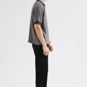 ผู้ส่งออกจำนวนมากจัดหาเสื้อโปโลแบบกำหนดเองที่ทำจากผ้าฝ้าย 100% พร้อมบริการระดับมืออาชีพและโลโก้บริษัท - Product Image 4