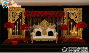 Latest Design Wedding Back Wall <b>Frames</b> Panels Wedding Stage Grand <b>Backdrop</b> Panels <b>Frames</b> Wedding Stage <b>Backdrop</b> Fiber Panels UK - Product Image 6