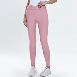 Pantalones de equitación occidentales coloridos para mujer, antideslizantes, con silicona en toda la asiento, de alta elasticidad, de alta calidad. - Product Image 4