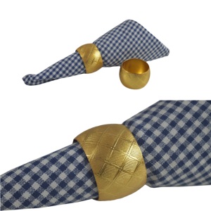 Gold Theme Napkin Rings Indoor Design Cheap Multiple Design <b>Tissue</b> Holder Best For <b>Wedding</b> Party Restaurant Table Decoration - Product Image 4