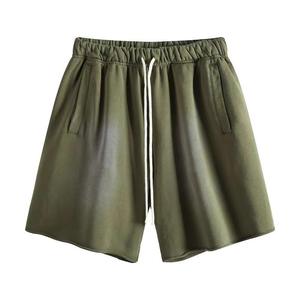 Shorts amples en molleton délavé style vintage pour hommes, marque privée, pour collections de skatewear - Product Image 6