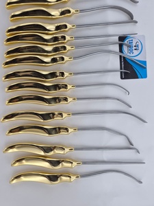 Juego Premium de 21 Piezas de Elevadores de Succión Manuales para Levantamiento de Cejas y Disectores Faciales Endoscópicos de Acero Inoxidable Alemán para Cirugía Plástica - Product Image 2