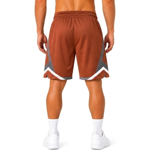 Premium Quick Dry Mesh Sports Shorts Custom <b>Athletic</b> Workout Running Fitness Training Shorts OEM ODM Private Label Manufacturer - Product Image 2