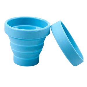 Taza de Viaje Plegable de Silicona de 170 ml, Libre de BPA, para Camping - Product Image 2