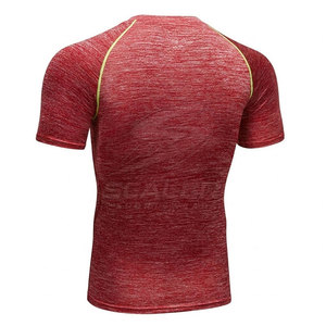 Camiseta Deportiva de Compresión de Primera Calidad, Tejida, Transpirable, Ecológica, de Secado Rápido, que Absorbe la Humedad - Product Image 4