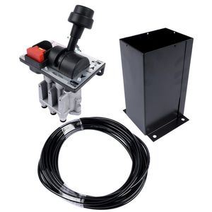 Valvola di controllo proporzionale a quattro vie con doppio PTO e kit aria per pompa di scarico per dumper e camion - Product Image 2