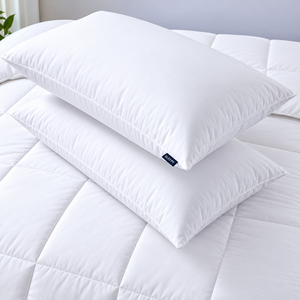 <b>Cream</b> Comforter <b>Set</b> 100% Cotton T-150 All-Season Breathable Home Use - Product Image 2