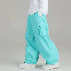 Pantalones de esquí y snowboard impermeables de talla grande para hombre y mujer, cortavientos, térmicos, tipo cargo, holgados, para invierno y actividades al aire libre. - Product Image 5