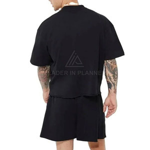 เสื้อยืดทรงบ็อกซี่แขนสั้นผู้ชาย ดีไซน์ใหม่ คุณภาพสูง ผ้าฝ้าย 100% ระบายอากาศ แห้งเร็ว ขายส่ง - Product Image 6
