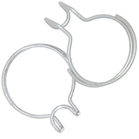 Ring Penyimpan Kabel Serat Optik Baja Galvanis untuk Tiang, Pengatur Kabel untuk Jaringan Telekomunikasi FTTH