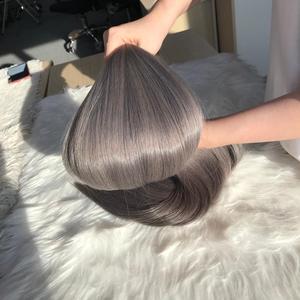 ผมตรงแบบเรมี่สำหรับต่อ100% ผมตรงกระดูกสีเทาอ่อนเครื่องผลิตในเวียดนาม - Product Image 4