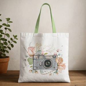 Bolsa de Lona de Algodón de Alta Calidad con Tamaño Ajustable Personalizado para Eventos y Uso en un Estilo de Vida Sostenible - Product Image 1