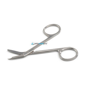 Tijeras para Retirar Suturas Spencer Rectas de 11 cm, Afiladas/Inocas, Hechas de Acero Inoxidable de Alta Calidad, Instrumento Quirúrgico - Product Image 5