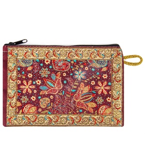 Monedero de recuerdo con diseño de flores turcas, tejido a mano. - Product Image 2
