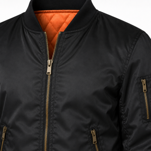 Chaqueta Bomber de Moda con Acabado Personalizado para Hombre, Ropa Urbana, Resistente al Viento, Ligera, Tejido con Memoria, Fabricante OEM ODM - Product Image 3
