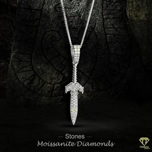 Colgante de Joyería Religiosa de Alta Calidad con Detalle de Diamante Brillante Cultivado en Laboratorio y Acabado de Lujo Estilo Hip Hop - Product Image 2