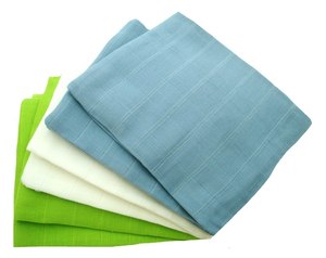 Unisex Solid Color <b>Swaddles</b> for Newborns Toddlers Multi-Pack 100% Organic Cotton Muslin <b>Swaddle</b> <b>Blankets</b> - Product Image 2