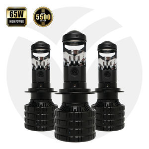 YUFING buena calidad 110W 20000LM H7 LED lente proyector con ventilador H4 Bi LED faro 12V H3 H11 Led faro H1 bombilla Led para coche - Product Image 2