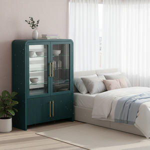 Display Cabinet Solid Wood Modern Coffee <b>Table</b> for Living Room Living Room Furniture Indoor Home Furniture Wood Furniture Custom - Product Image 4