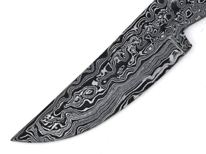 Lames de couteaux de chef vierges en acier poli, prêtes à l'assemblage - Product Image 3