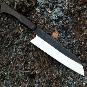 Cuchillo de chef Burraq hecho a mano con acero al carbono, funda de cuero y mango de madera |   Cuchilla de 8 Pulgadas y 3.0 mm de Grosor |   Nuevo Estilo de Regalo para - Product Image 4