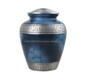 Urne funéraire en aluminium gravée sur mesure en gros pour adultes, capacité de 10 pouces, 200/220 pouces cubes, fournitures funéraires américaines - Product Image 2