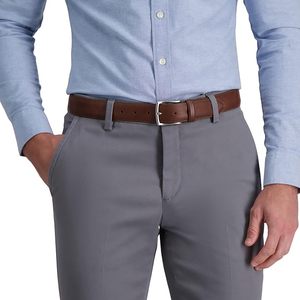 Ceintures en cuir de vachette véritable élégantes pour hommes, vente en gros, options de logo personnalisé avec boucle en alliage, style formel tendance OEM - Product Image 4