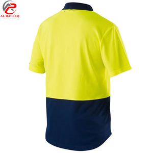 Camiseta Polo de Alta Visibilidad Naranja, Transpirable, para Hombre, Ropa de Trabajo de Seguridad, Corte Ajustado 2026, Precio al por Mayor - Product Image 1
