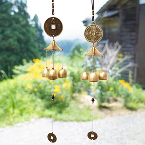 Campana de Viento Decorativa de Metal para Colgar en Exteriores, Jardín, Patio, Decoración del Hogar - Product Image 1