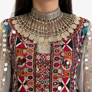 Último Modelo 2026: Lehenga Choli de Seda para Mujer, Vestido de Boda Bordado hasta el Suelo, Ajuste Holgado, Ropa Étnica para Adultos, Vestidos Afganos Kuchi - Product Image 6