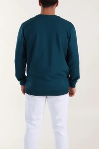 เสื้อสเวตเชิ้ตผู้ชายคุณภาพสูงทรงโอเวอร์ไซส์ ผ้าฟลีซ ใส่สบายสำหรับเล่นกีฬาและฤดูหนาว  รับสกรีนโลโก้ วัสดุโพลีเอสเตอร์/คอตตอน - Product Image 6