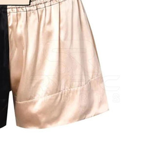Pantalones Cortos de Muay Thai de Satén con Patrón Tradicional, Tela Preencogida, Alta Calidad, Suministro al por Mayor al Mejor Precio - Product Image 4