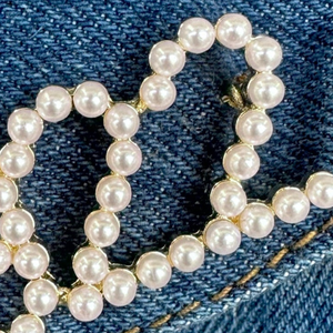 เข็มกลัดมุก 1922 ซิกมาแกมมาโรสำหรับผู้หญิง เข็มกลัดประดับมุกสุดหรู เครื่องประดับมีสไตล์ - Product Image 4