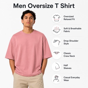 Camisetas Extra Grandes para Hombre Diseñadas con Tela Transpirable, Corte Holgado, Tacto Suave, Fácil Movimiento y Calidad Duradera - Product Image 6