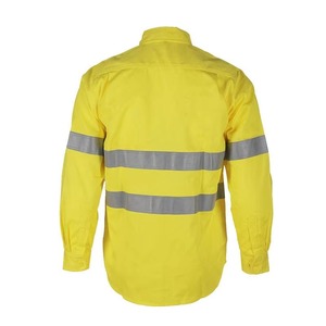 Wholesale Full Sleeve <b>Shirt</b> <b>Flame</b> Retardant Reflective Hi Vis Long Sleeve Work Wear <b>Shirt</b> - Product Image 2