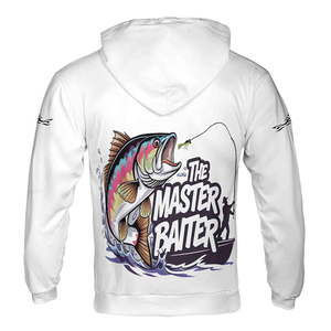 Sweat à capuche unisexe Fishing Master pour hommes, S-5XL, haute qualité, personnalisé avec nom, en coton et polyester, sweat à capuche maçonnique pour unisexe - Product Image 3