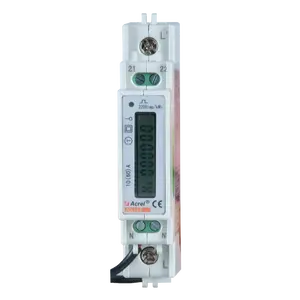 Medidores de potencia eléctrica monofásico, medidor Kwh con un canal RS485 para ADL10-E de carga EV